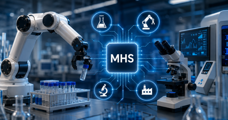 Model Hardware Standard MHS kết nối AI Agent với robot, kính hiển vi và thiết bị vật lý
