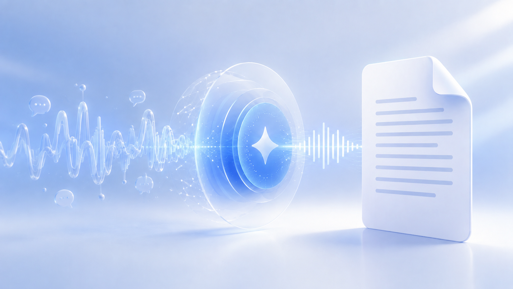 Smart transcription làm sạch lời nói và tạo transcript dễ đọc