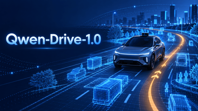 Qwen-Drive-1.0 kết hợp nhận thức 3D và lập kế hoạch quỹ đạo cho xe tự hành